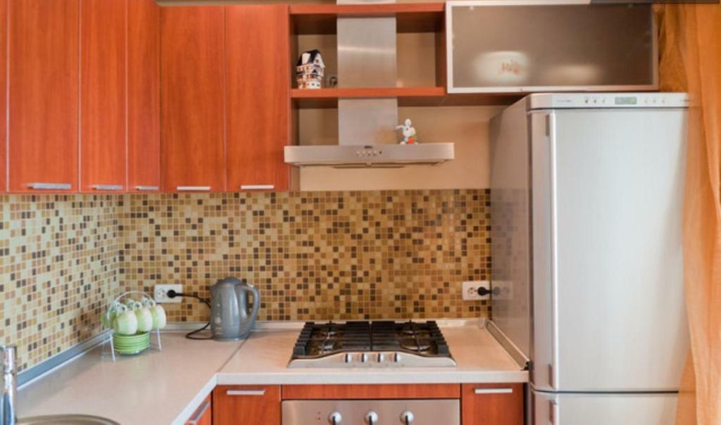 Modern Apartment With Panoramic View Near Metro 23August Kharkov Luaran gambar