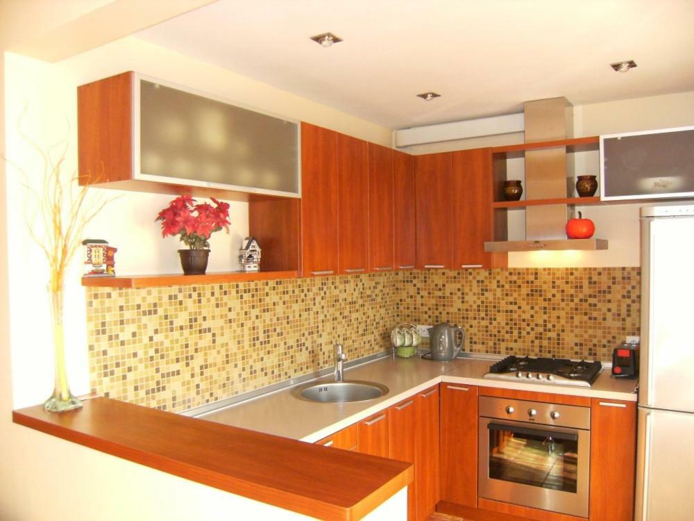 Modern Apartment With Panoramic View Near Metro 23August Kharkov Luaran gambar